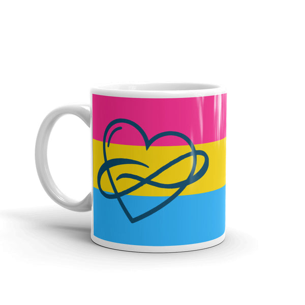 Pansexual Poly Pride Flag Mug | Polycute LGBTQ+ & Polyamory Gifts
