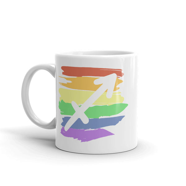 Sagittarius Zodiac Mug | Polycute LGBTQ+ & Polyamory Gifts