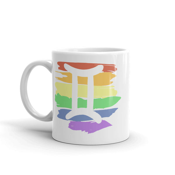 Gemini Zodiac Mug | Polycute LGBTQ+ & Polyamory Gifts
