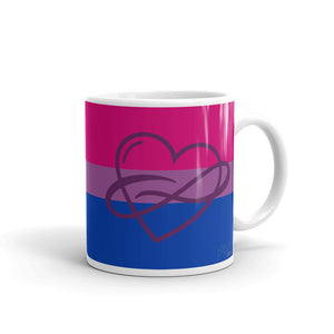 Bisexual Poly Pride Flag Mug | Polycute LGBTQ+ & Polyamory Gifts