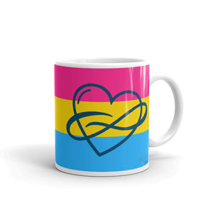 Pansexual Poly Pride Flag Mug | Polycute LGBTQ+ & Polyamory Gifts