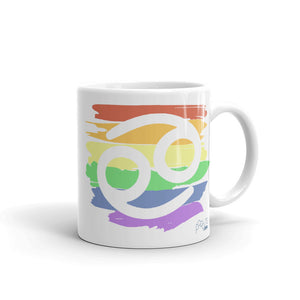 Cancer Zodiac Mug 11oz | Polycute LGBTQ+ & Polyamory Gifts