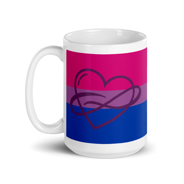 Bisexual Poly Pride Flag Mug | Polycute LGBTQ+ & Polyamory Gifts