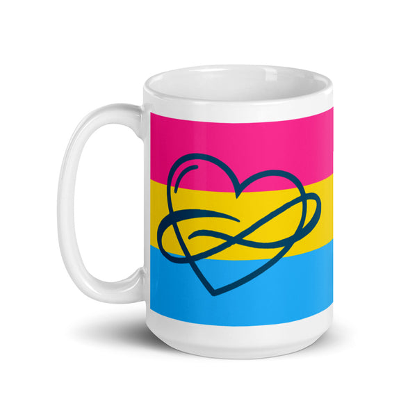 Pansexual Poly Pride Flag Mug | Polycute LGBTQ+ & Polyamory Gifts