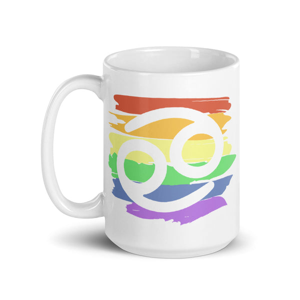 Cancer Zodiac Mug | Polycute LGBTQ+ & Polyamory Gifts
