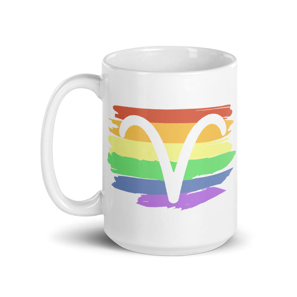 Aries Zodiac Mug | Polycute LGBTQ+ & Polyamory Gifts