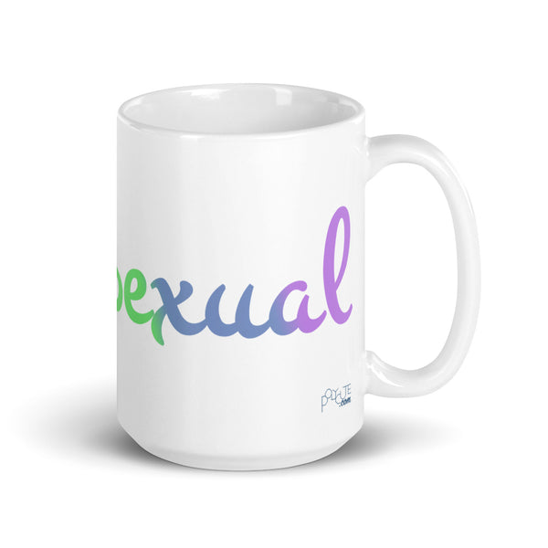 Vegansexual Mug 15oz | Polycute LGBTQ+ & Polyamory Gifts