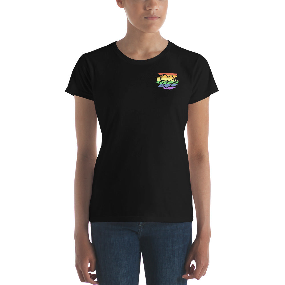 Lowkey Polycute Tee, Fitted Black | Polycute Gift Shop