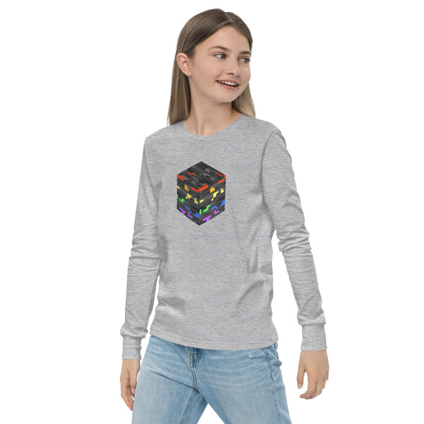 Pride Ore Long Sleeve Youth Tee | Polycute LGBTQ+ & Polyamory Gifts