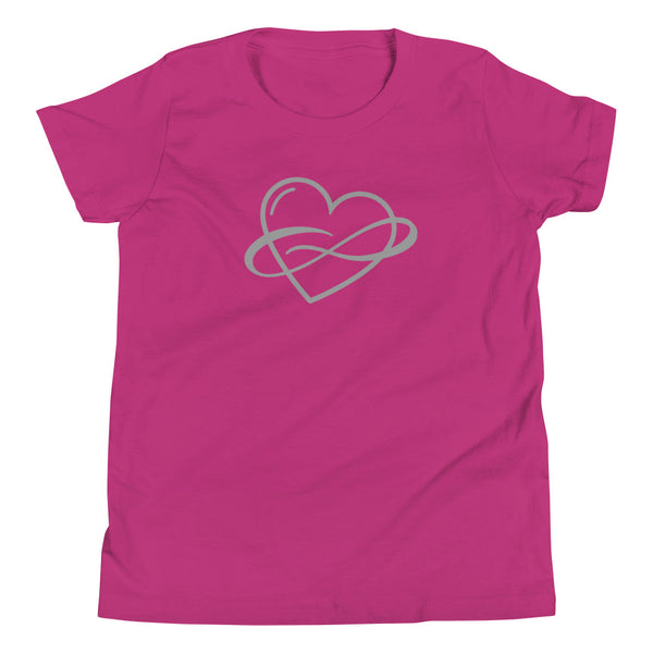 Infinite Love Youth Tee Berry | Polycute Gift Shop