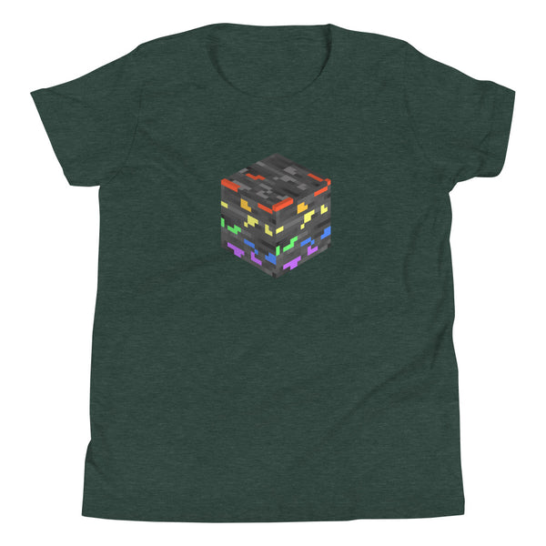 Pride Ore Youth Tee Heather Forest | Polycute Gift Shop