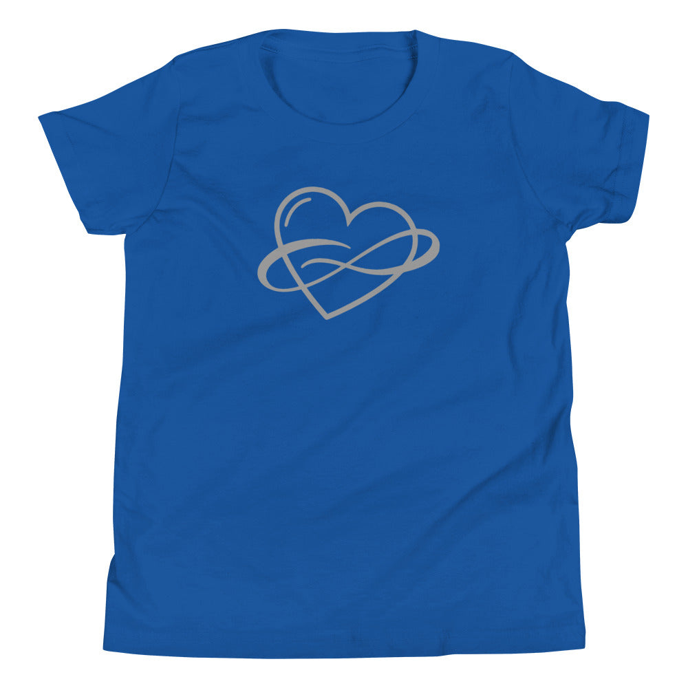 Infinite Love Youth Tee True Royal | Polycute Gift Shop