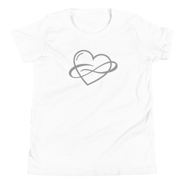 Infinite Love Youth Tee White | Polycute Gift Shop